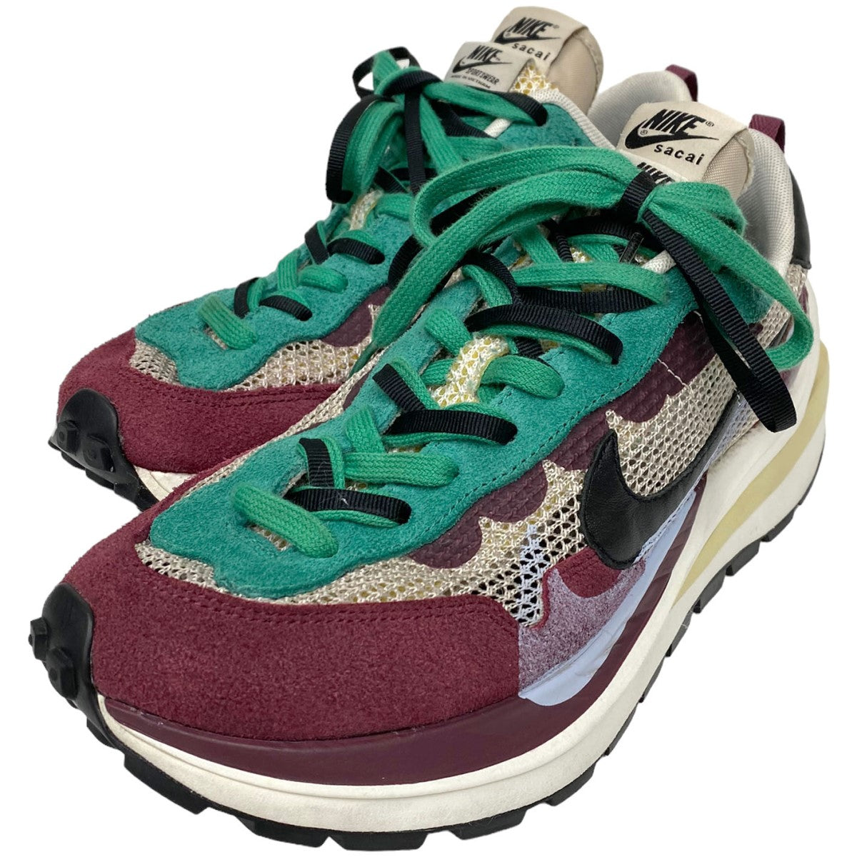 sacai×NIKE VAPOR WAFFLE Villain Redヴェイパーワッフルスニーカー靴 ...