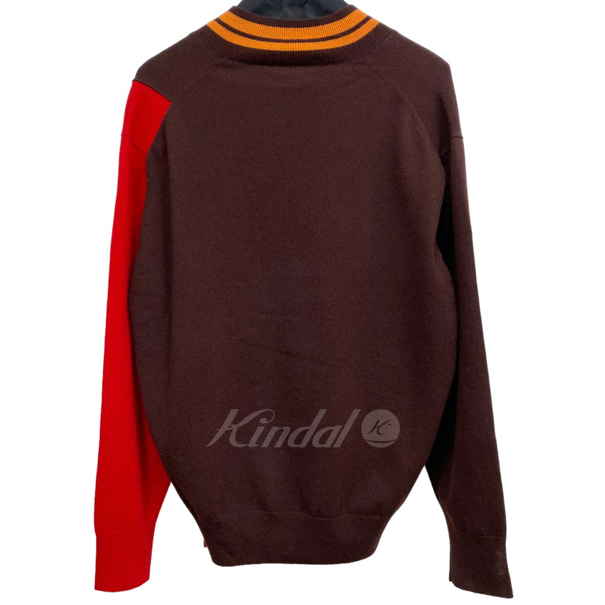 kolor(カラー) 23AW 23WCM-NO1301-C Knit ハイゲージ切替ドッキング 