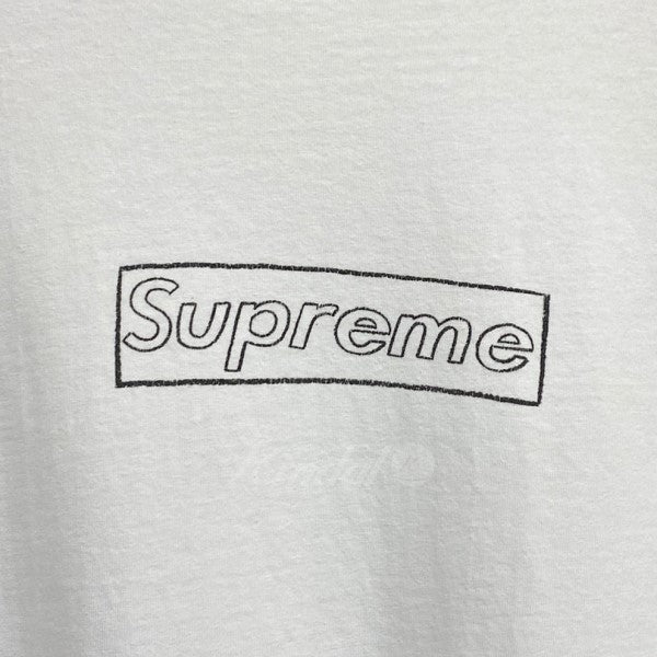 SUPREME×KAWS 21SS Chalk Box Logo TeeチョークボックスロゴTシャツ ホワイト サイズ  XL｜【公式】カインドオルオンライン ブランド古着・中古通販【kindal】