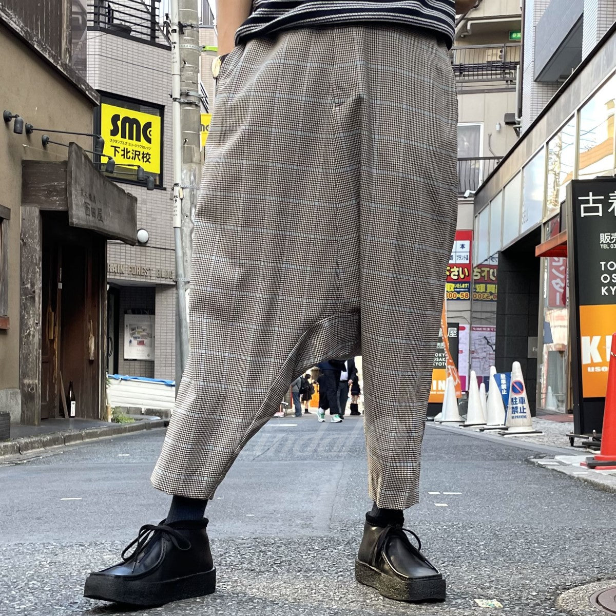 COMME des GARCONS HOMME PLUS 18SS パンツサイズは平置きで計測しています