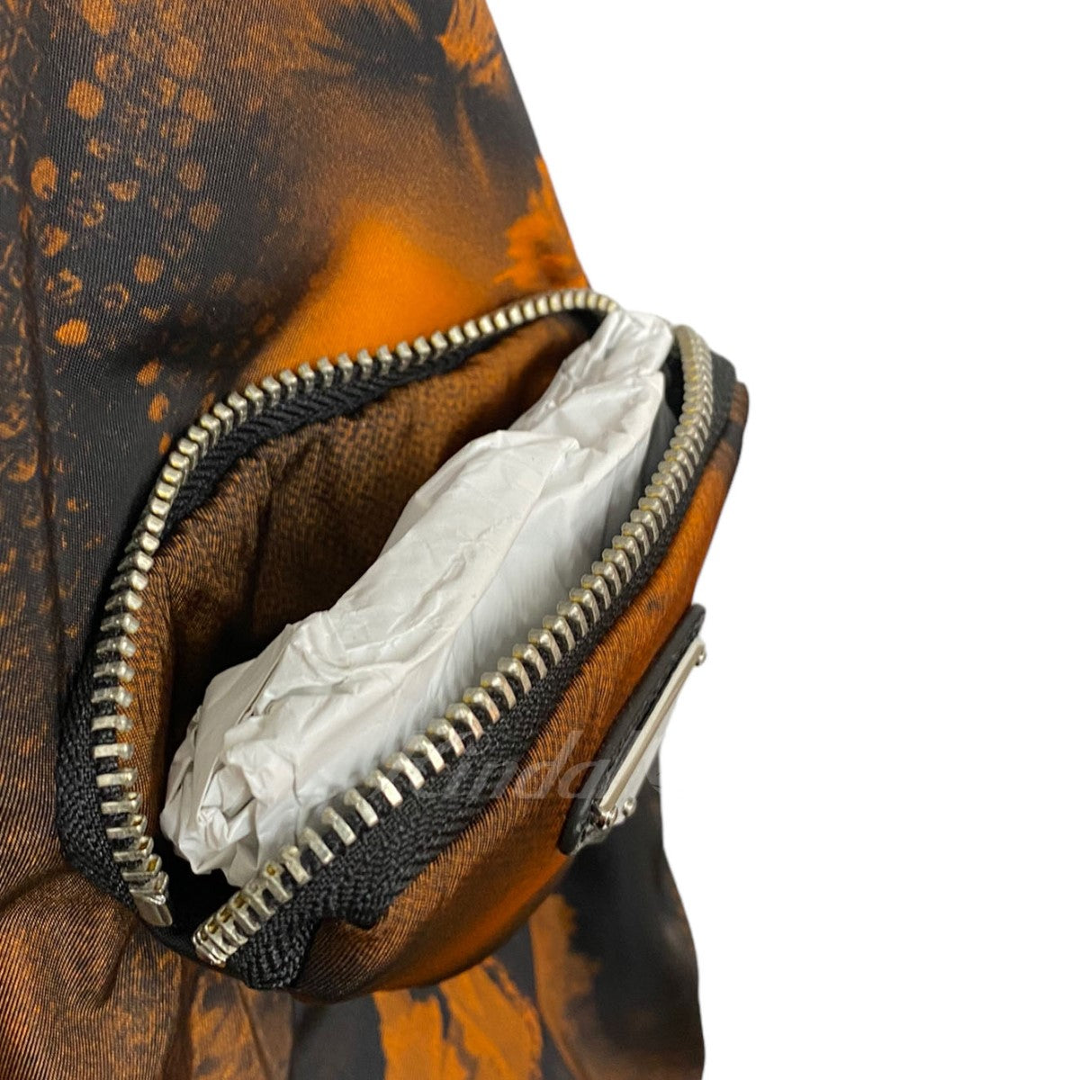 PRADA 22AW Re-Nylon Human Bomber Jacket MA-1ナイロン総柄ジャケット 古着・中古-6枚目のアイテム画像