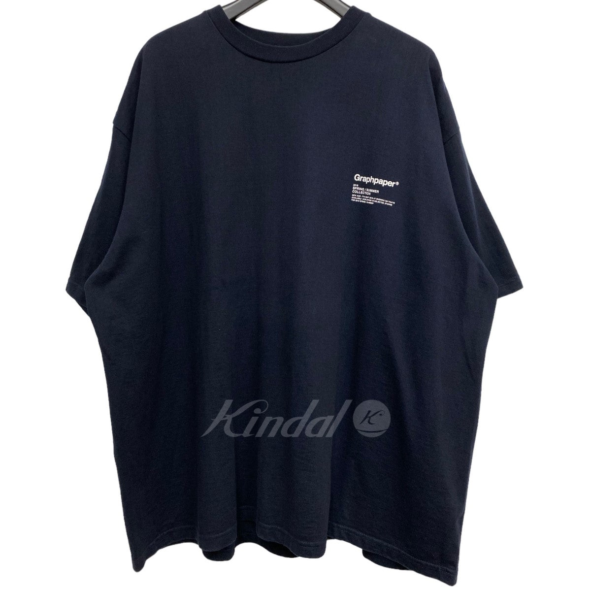 Graphpaper(グラフペーパー) 19SS POPUP限定 S／S Oversized Tee両面プリントオーバーTシャツ