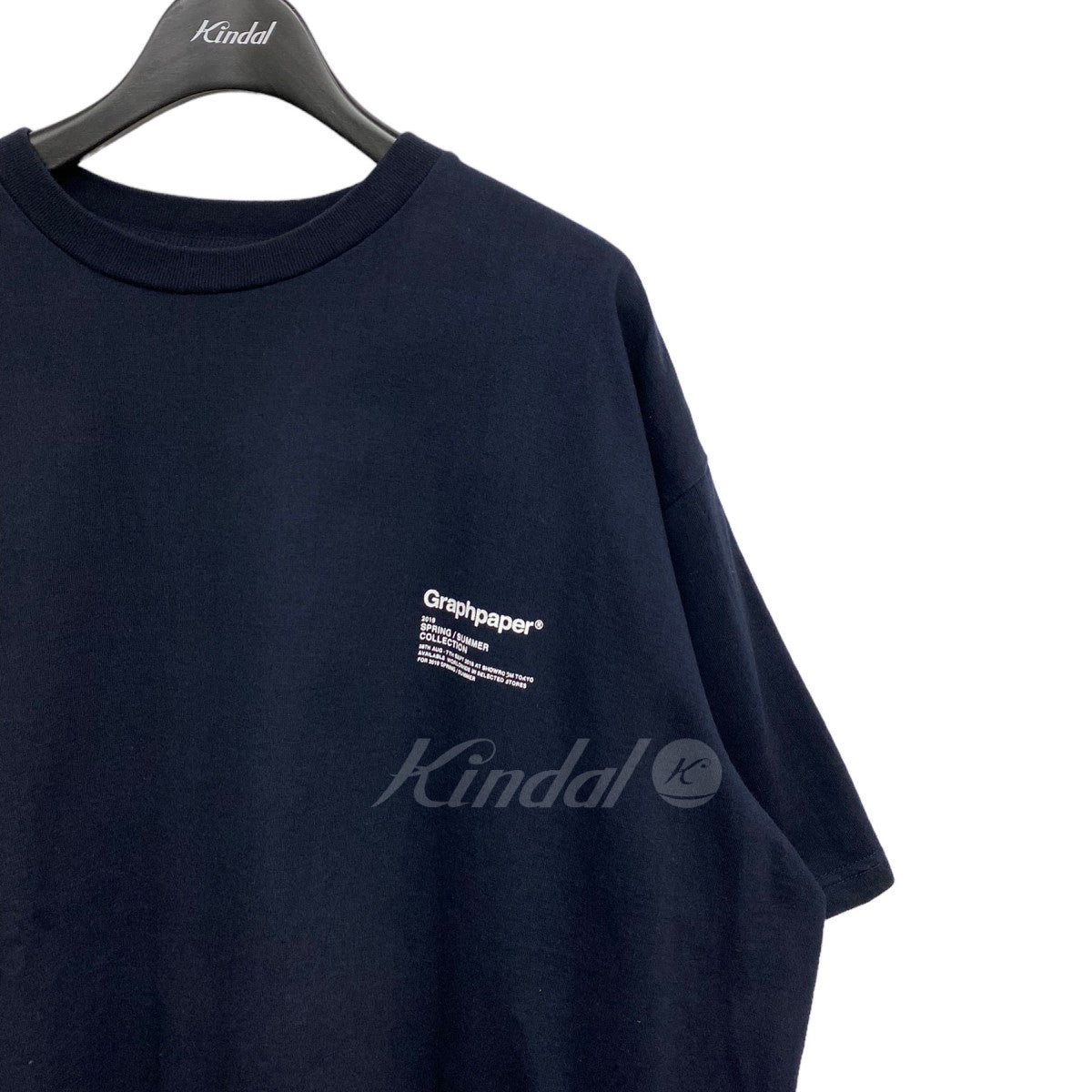 Graphpaper(グラフペーパー) 19SS POPUP限定 S／S Oversized Tee両面プリントオーバーTシャツ