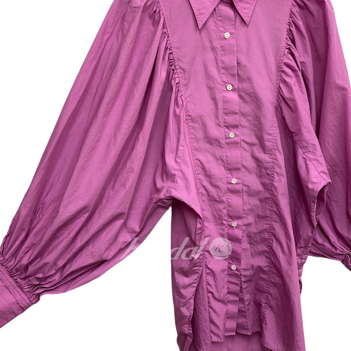7,200円jancidium SUZIE SHIRT ピンク　スージー　背中開き　シャツ