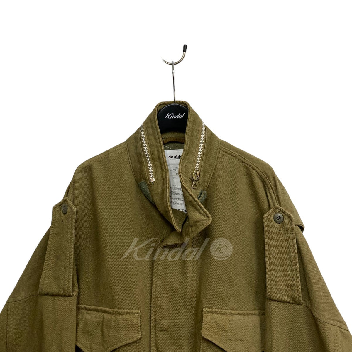 doublet(ダブレット) 22SS Silk Twill Military Blousonシルク ...