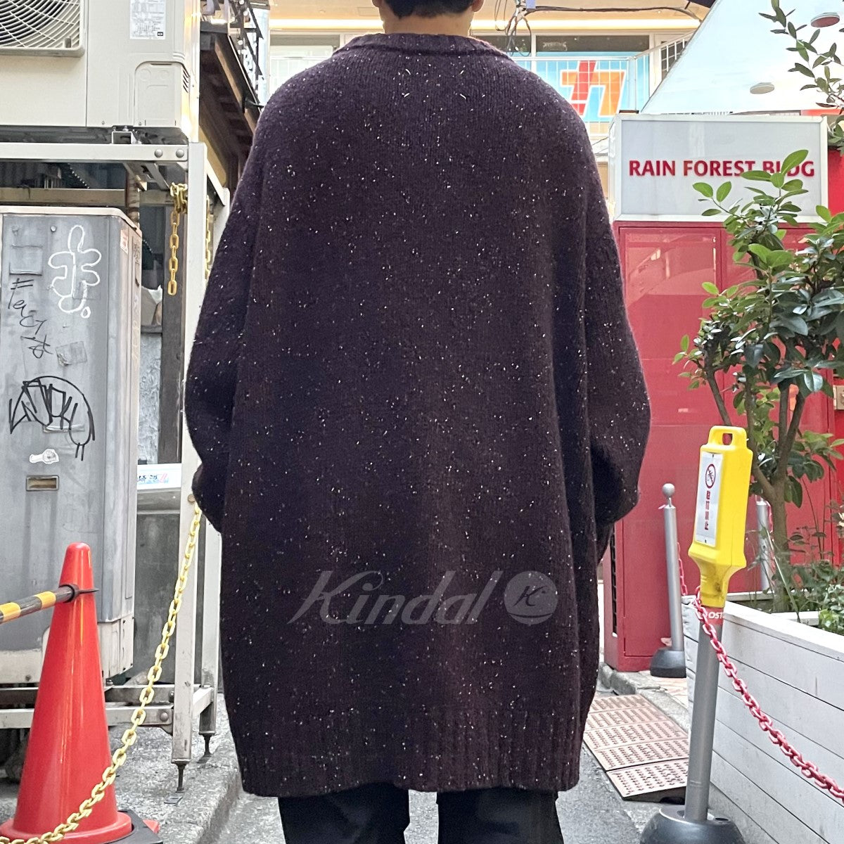 Maison Margiela10 19AW オーバーサイズニットセーター有名人着 古着・中古-3枚目のアイテム画像