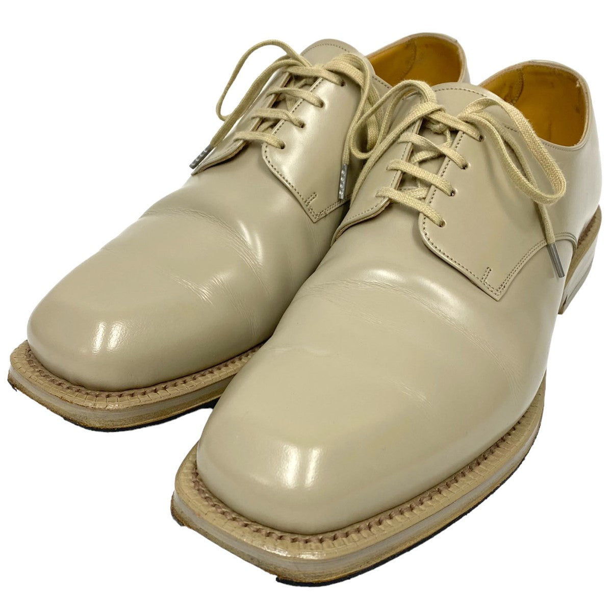 AURALEE×foot the coacher Leather Shoes Calf Skinレザーシューズ靴 ...