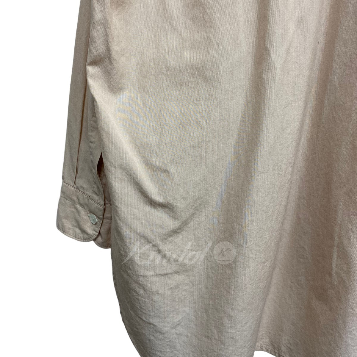 COMOLI(コモリ) 21SSプルオーバーカーゴシャツ ピンク サイズ 13｜【公式】カインドオルオンライン ブランド古着・中古通販【kindal】