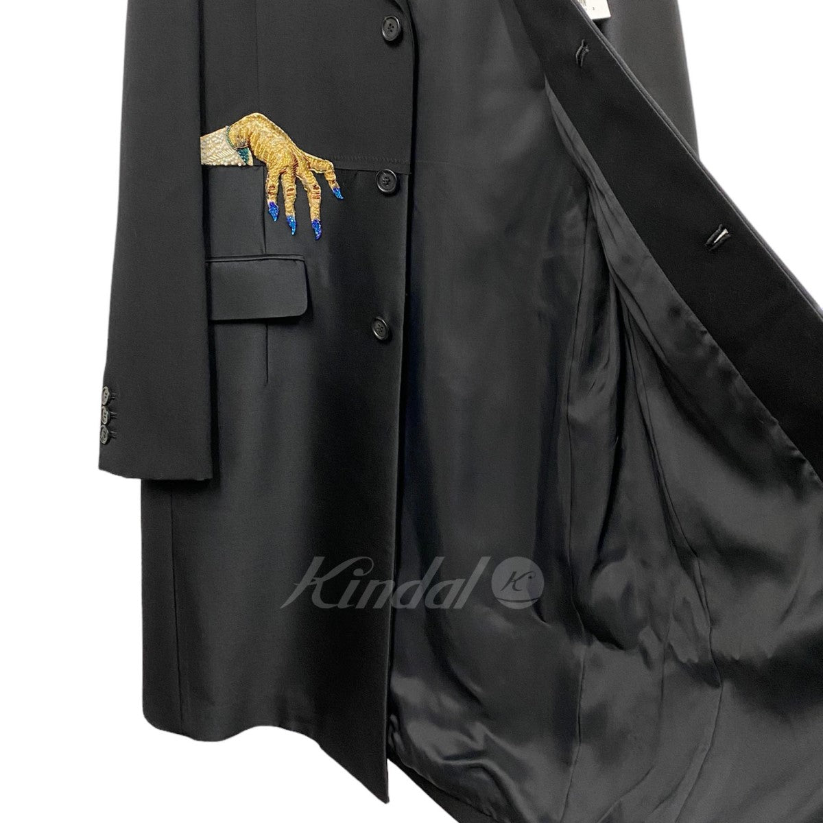 UNDER COVER(アンダーカバー) 23AW ハンドビーズウール素材MIXランダム