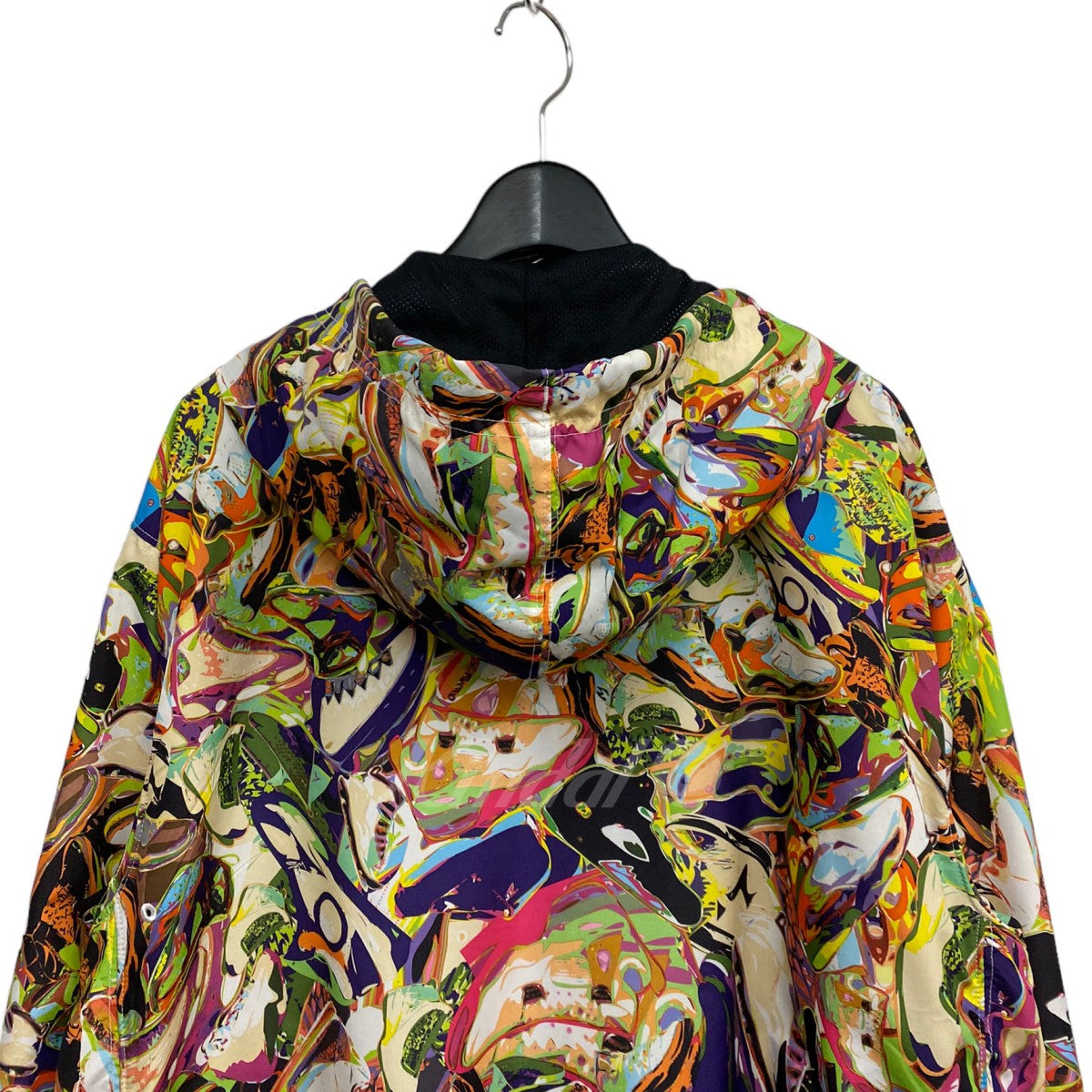 NIKE JORDAN 日本未発売11AW Jordan Technicolour Hoodieジョーダン総柄ジャケット 古着・中古-6枚目のアイテム画像