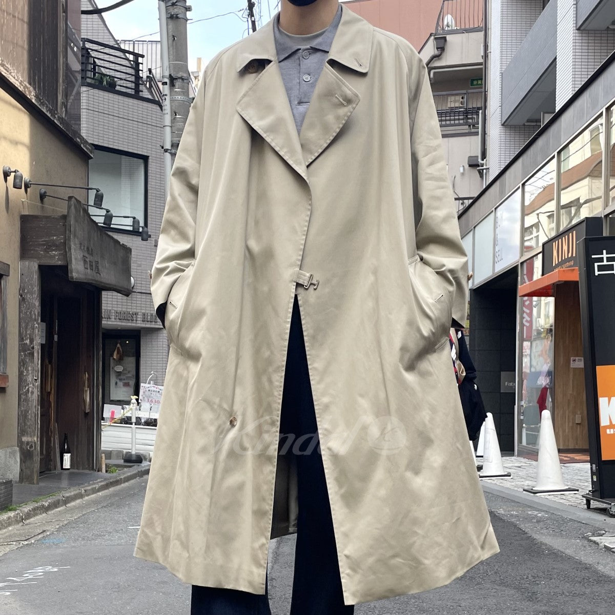 CIOTA(シオタ) 21AWスビンコットンギャバジンタイロッケンコート 