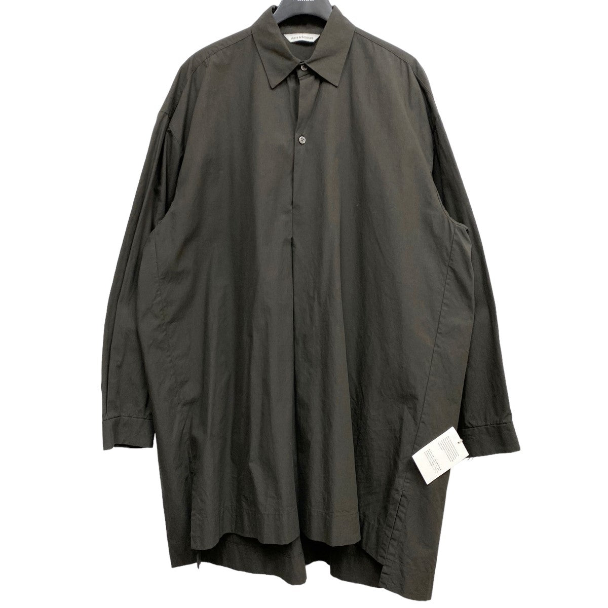 22SS French grampa long shirtフレンチグランパロングシャツコート