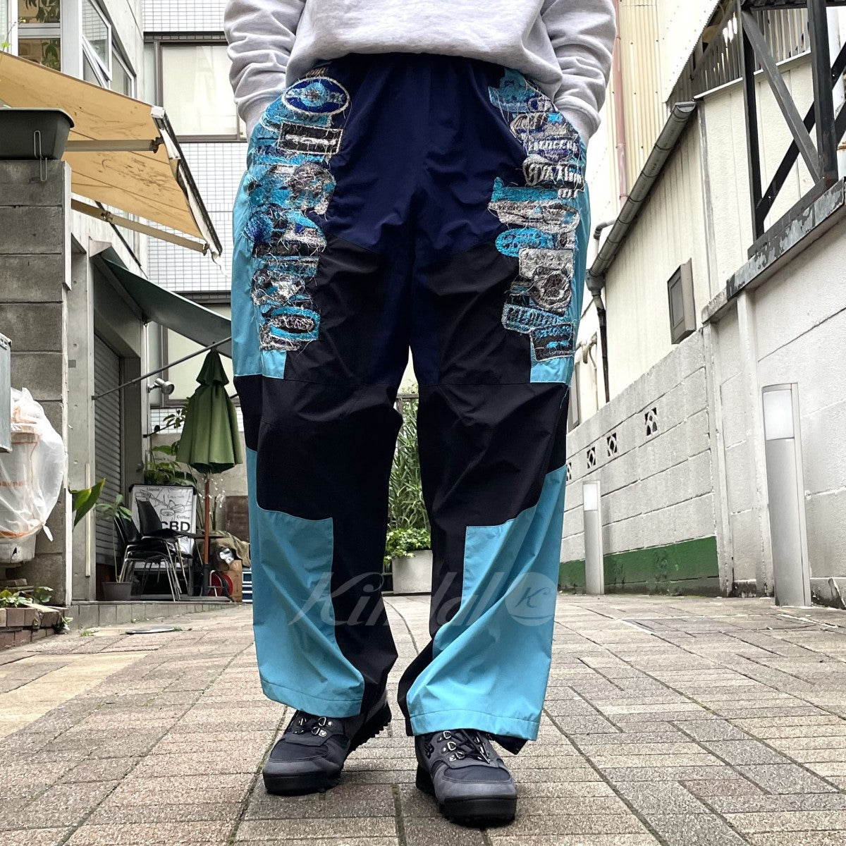 doublet(ダブレット) 24SS A．I． PATCHES EMBROIDERY TRACK PANTS刺繍 