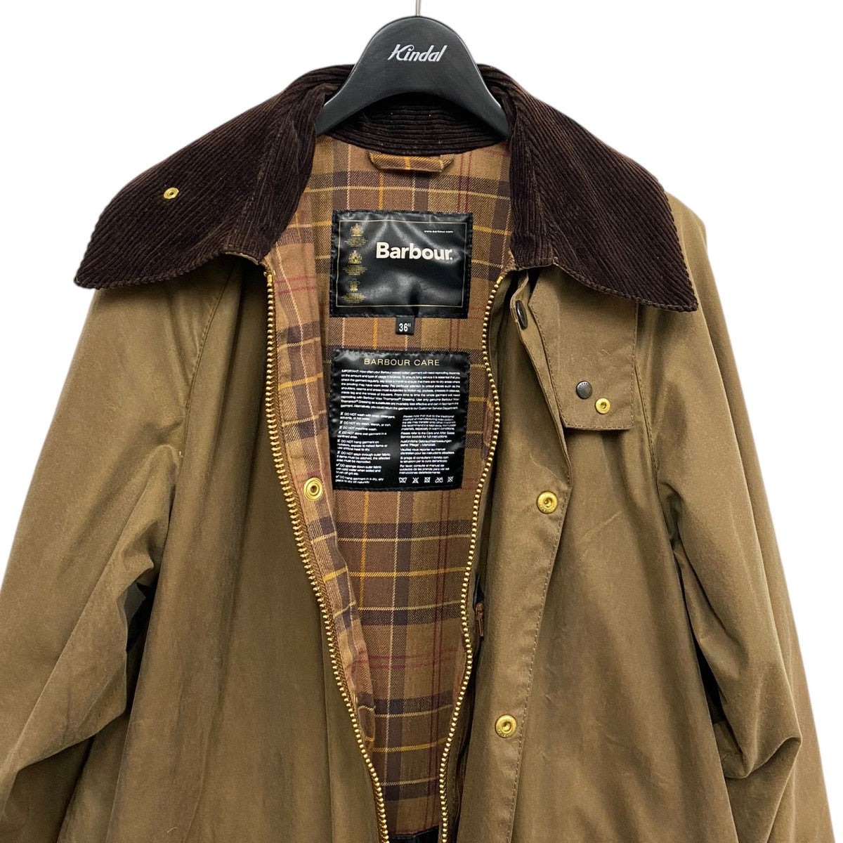 Barbour(バブアー ロエフ) 別注Burghley Riding Coatバーレーオイルドオーバーサイズコート