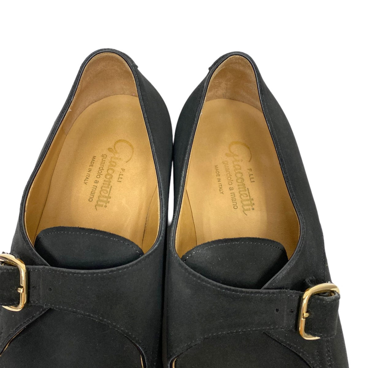 F．lli Giacometti(フラテッリジャコメッティ) Single Monk Strap ...