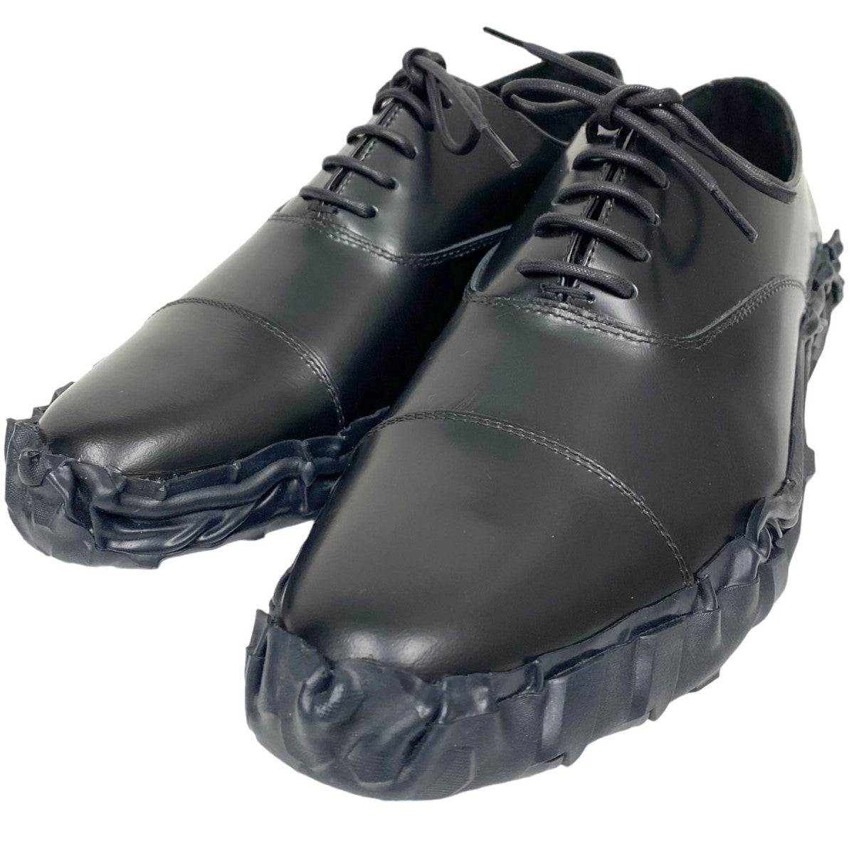 TOGA ARCHIVES(トーガアーカイブス) vibram／Leather Shoesソールデザイン加工レザーシューズ ブラック サイズ  16｜【公式】カインドオルオンライン ブランド古着・中古通販【kindal】