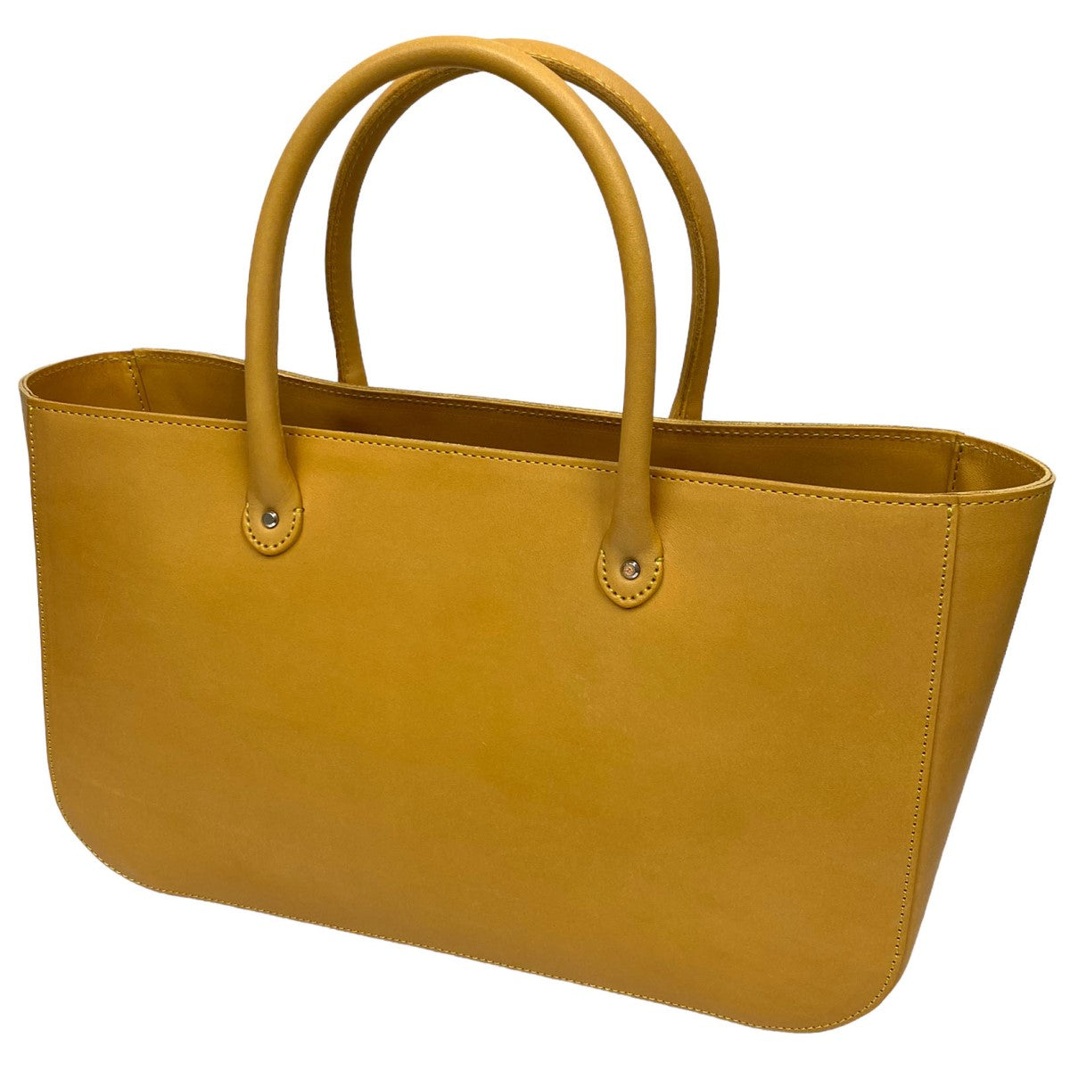 22SSCow leather Simple box bag S OLシンプルレザーボックスバッグ