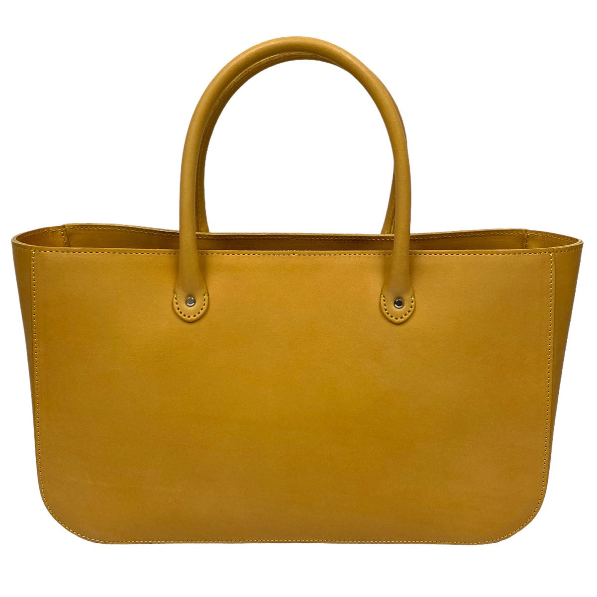 22SSCow leather Simple box bag S OLシンプルレザーボックスバッグ