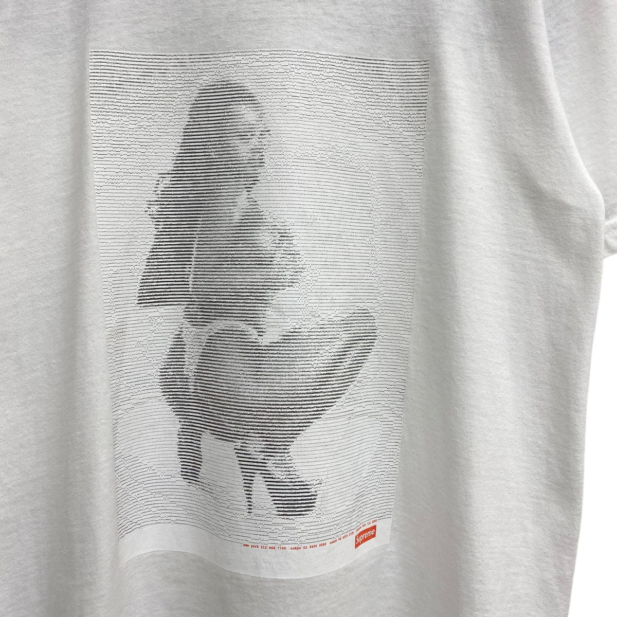 17SSDigi TeeフォトプリントTシャツ