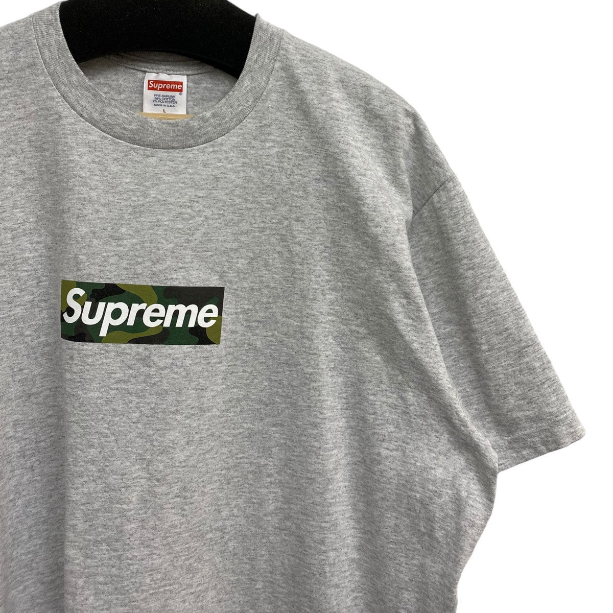 Supreme 23AWBox Logo Tee CAMOカモフラージュボックスロゴTシャツ 古着・中古-4枚目のアイテム画像