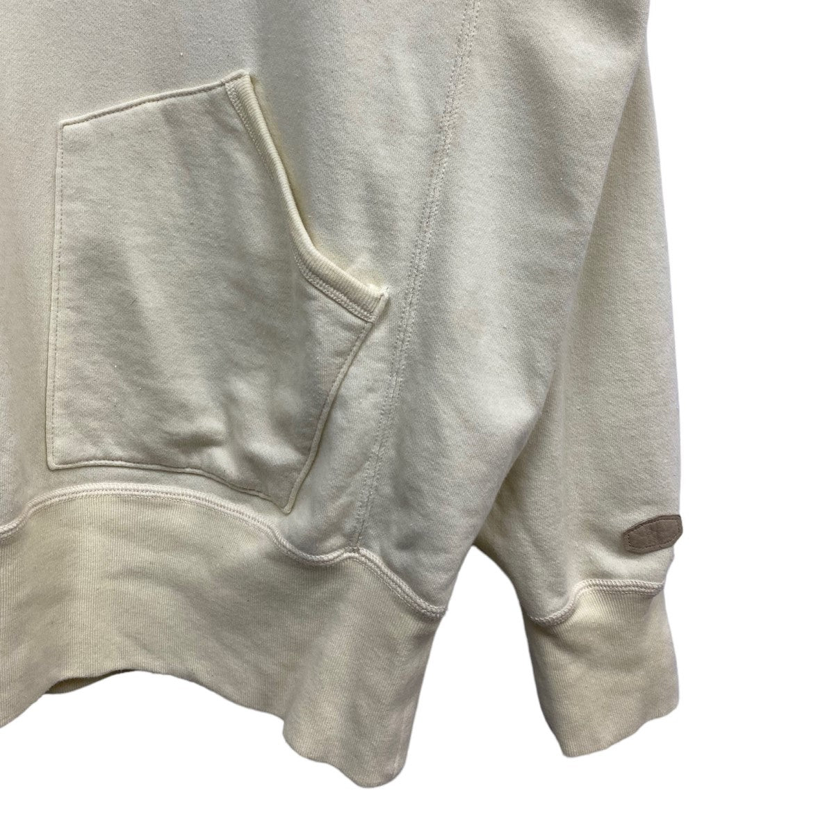 NICENESS 24SSCORGAN／シルクスウェットフーディ 加工スポーツスウェット 古着・中古-5枚目のアイテム画像