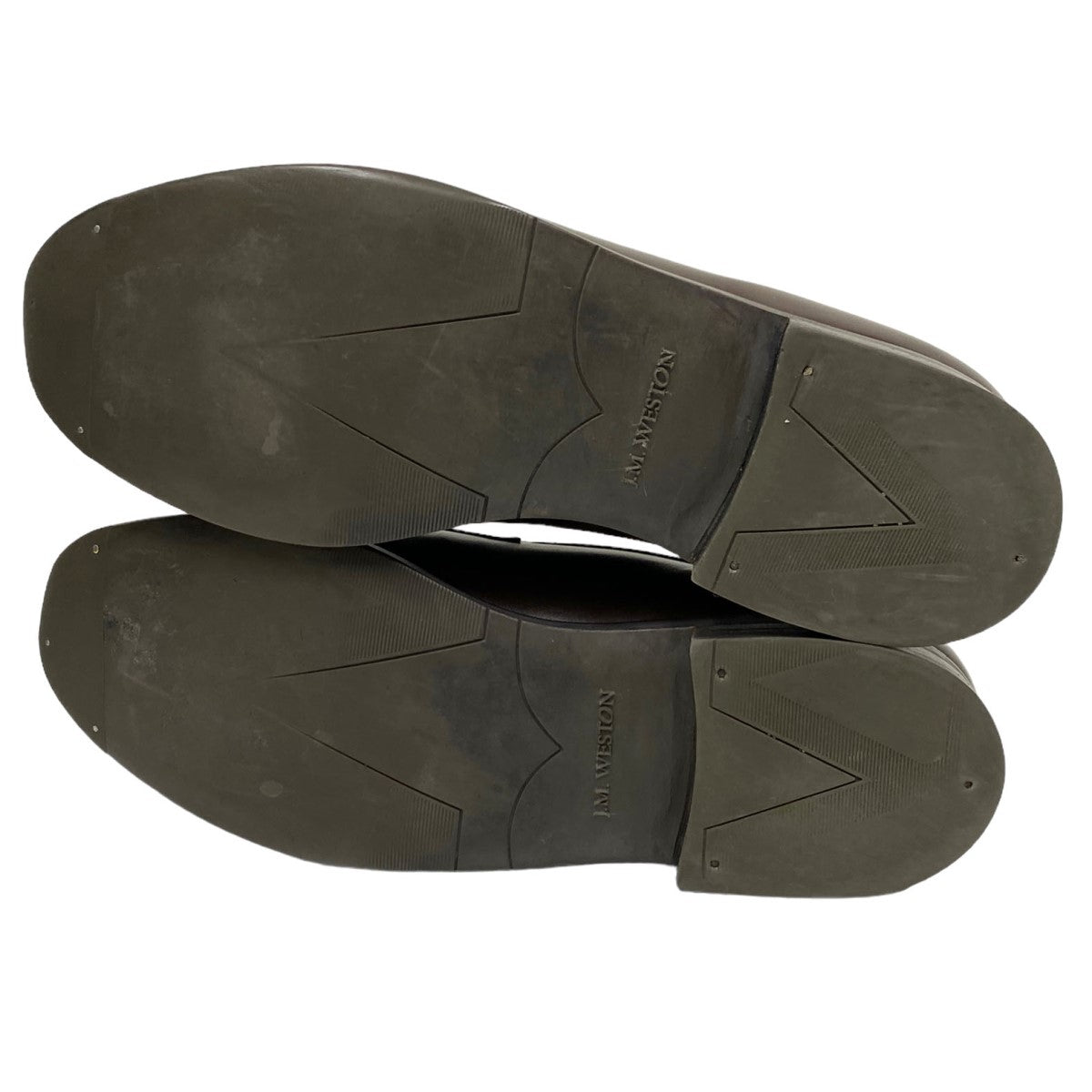 J．M．WESTON Signature Loaferボックスカーフレザーシグニチャーローファーシューズ靴180 古着・中古-6枚目のアイテム画像
