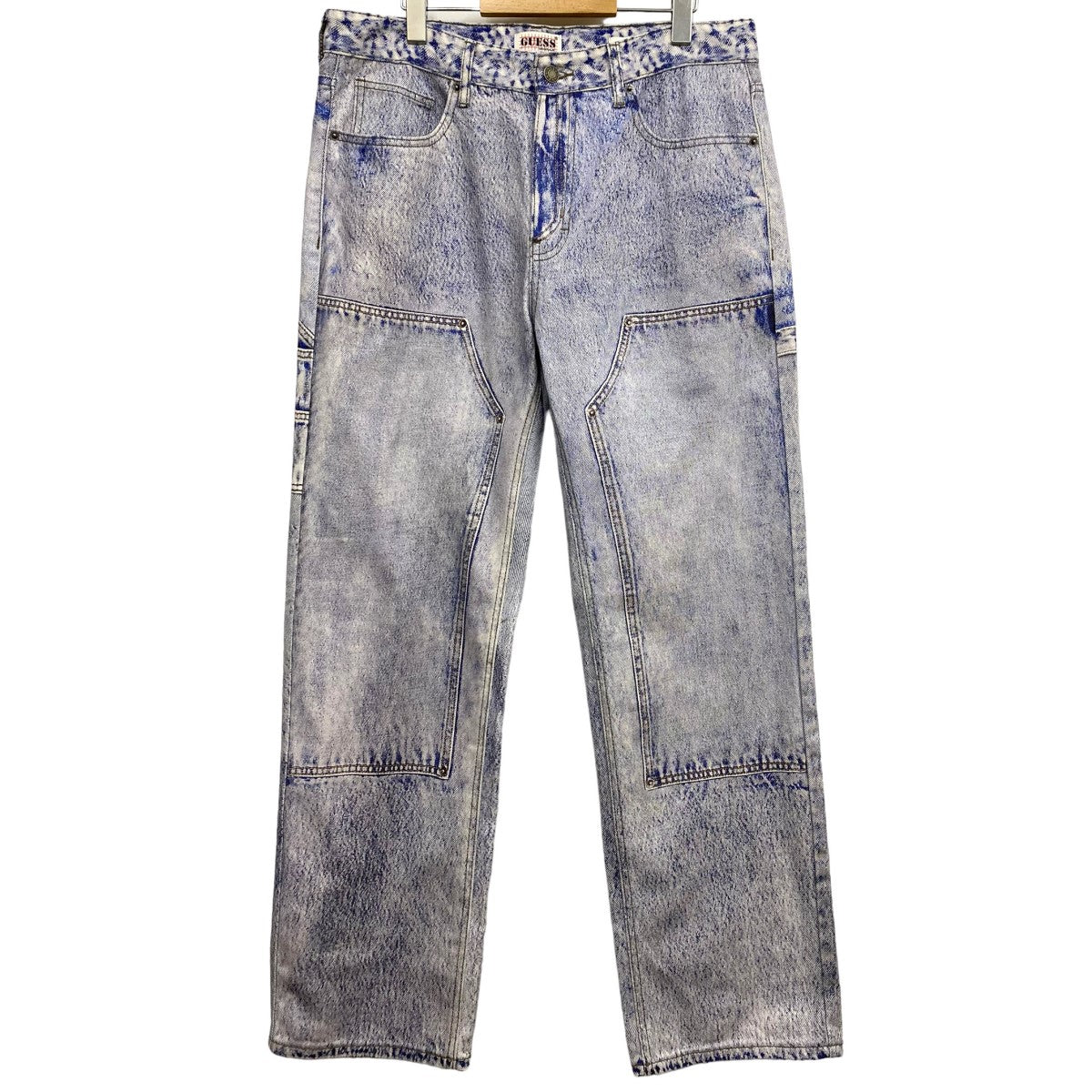 GUESS(ゲス) 24SSOriginals Photo Real Baggy Jeans転写バギーワイドデニムパンツ ライトインディゴ サイズ  32(84cm)｜【公式】カインドオルオンライン ブランド古着・中古通販【kindal】