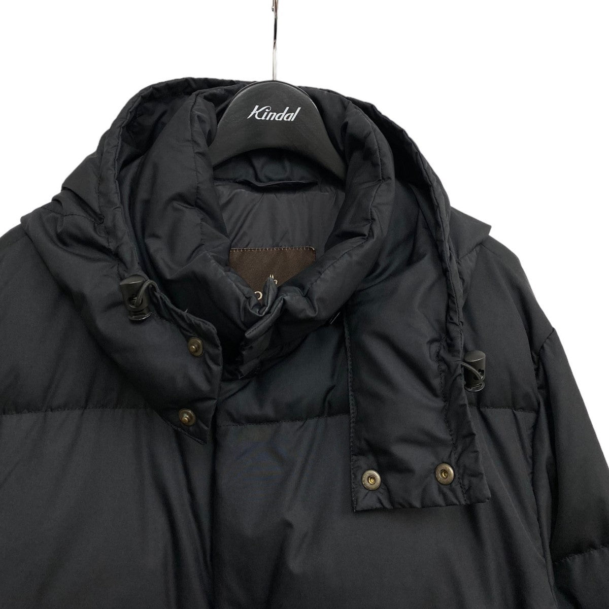 MONCLER 茶タグ廃番PARISパリボリュームダウンジャケット 古着・中古-5枚目のアイテム画像