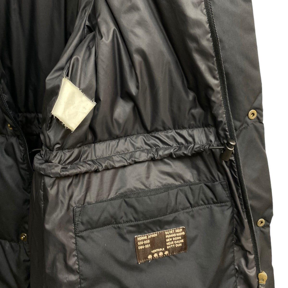 MONCLER 茶タグ廃番PARISパリボリュームダウンジャケット 古着・中古-7枚目のアイテム画像