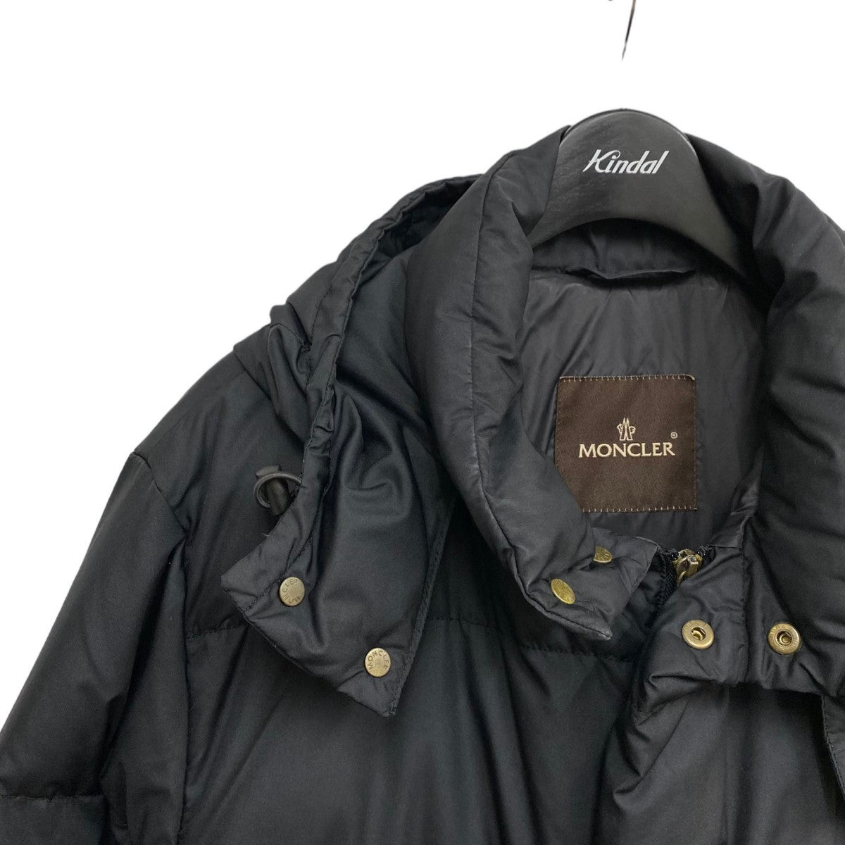 MONCLER 茶タグ廃番PARISパリボリュームダウンジャケット 古着・中古-8枚目のアイテム画像