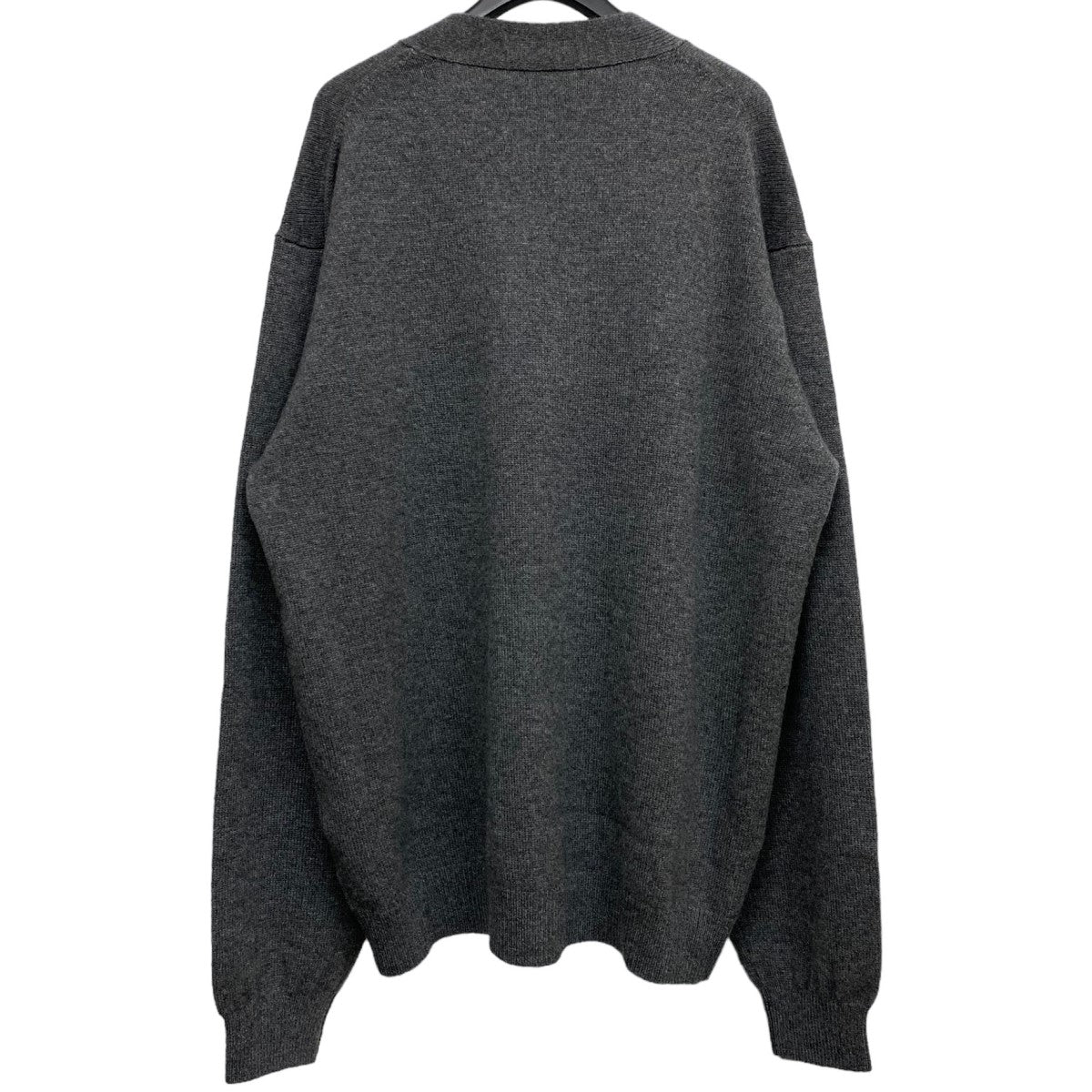 ARTS＆SCIENCE(アーツアンドサイエンス) cashmere V neck simple  cardiganカシミヤオーバーサイズVネックカーディガン