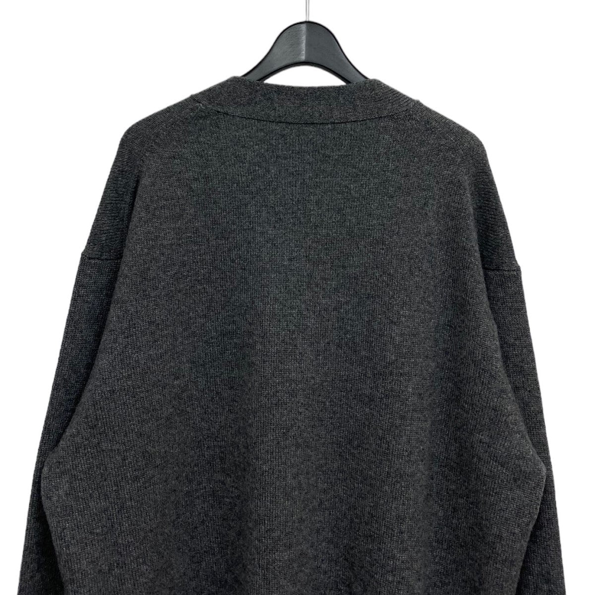 ARTS＆SCIENCE(アーツアンドサイエンス) cashmere V neck simple  cardiganカシミヤオーバーサイズVネックカーディガン