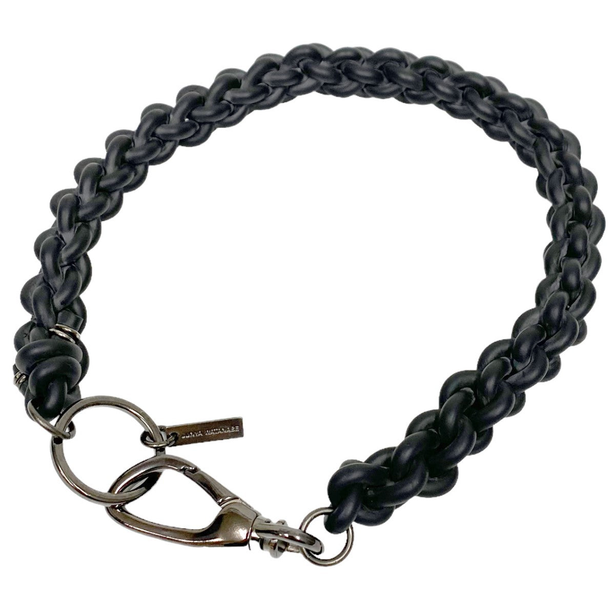 JUNYA WATANABE FLAKE(ジュンヤワタナベ フレーク) 24SSrubber chain necklaceチェーンネックレス ベルト  ブラック サイズ 全長50cm｜【公式】カインドオルオンライン ブランド古着・中古通販【kindal】