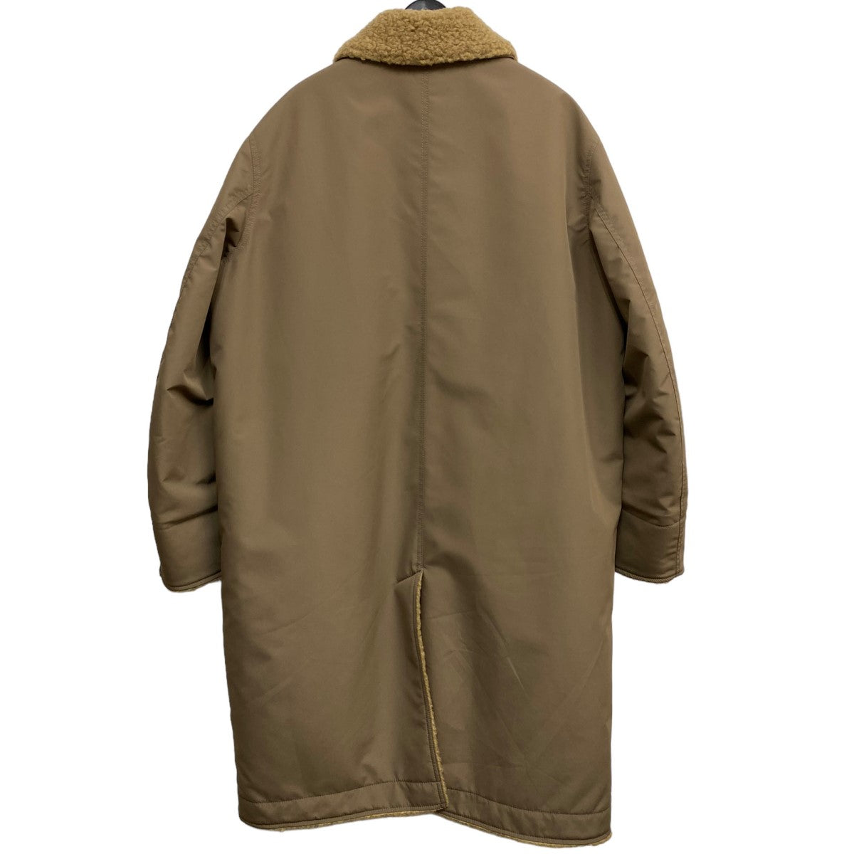 23AWPOLAR COAT裏ボアオーバーサイズステンカラーポーラーコート