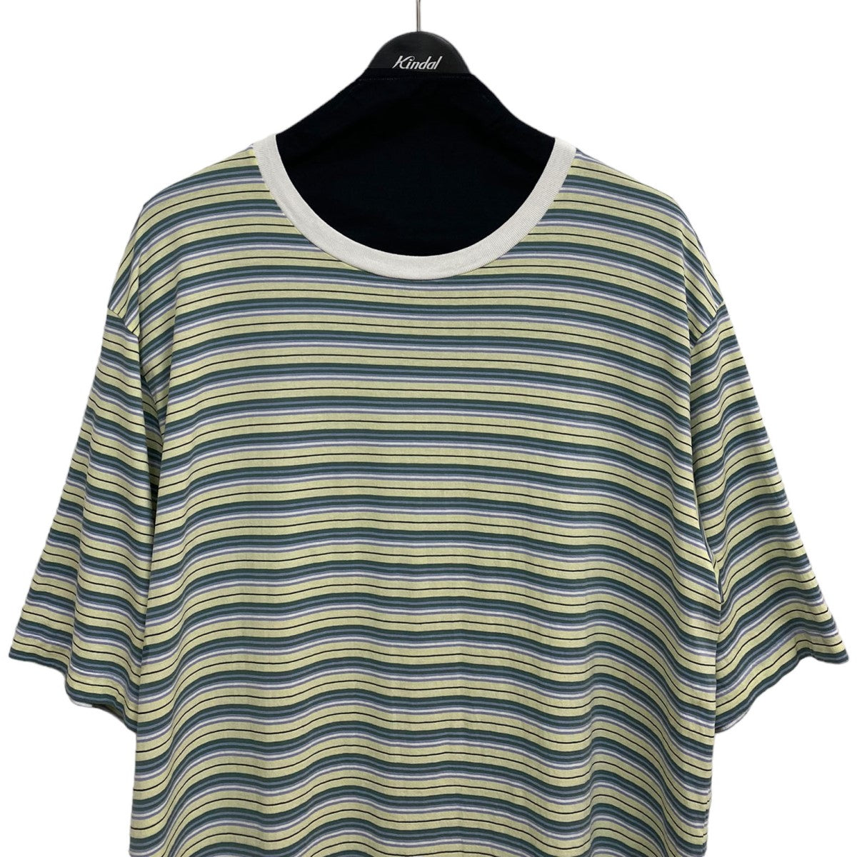 AURALEE 24SSHARD TWIST COTTON BORDER TEEボーダーTシャツ 古着・中古-3枚目のアイテム画像