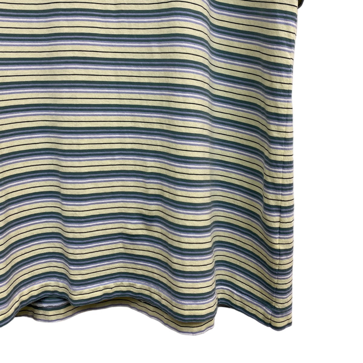 AURALEE 24SSHARD TWIST COTTON BORDER TEEボーダーTシャツ 古着・中古-5枚目のアイテム画像