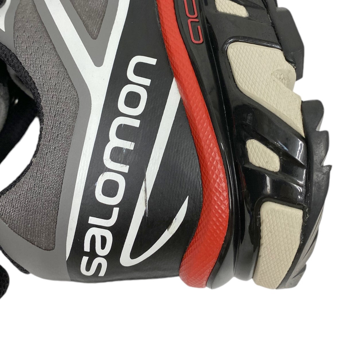SALOMON(サロモン) XT-6／Pewter Black AURORA rEDスニーカー靴
