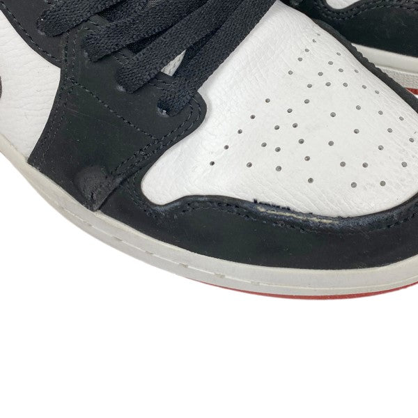 NIKE(ナイキ) AIR JORDAN1 LOW Black Toeエアジョーダン1ブラックトゥ 