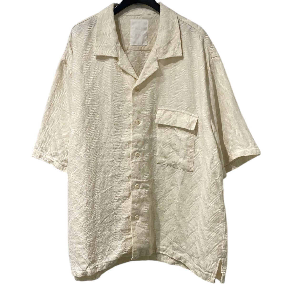 whowhat(フーワット) 23SSOPEN COLLAR SHIRTオーバーサイズ