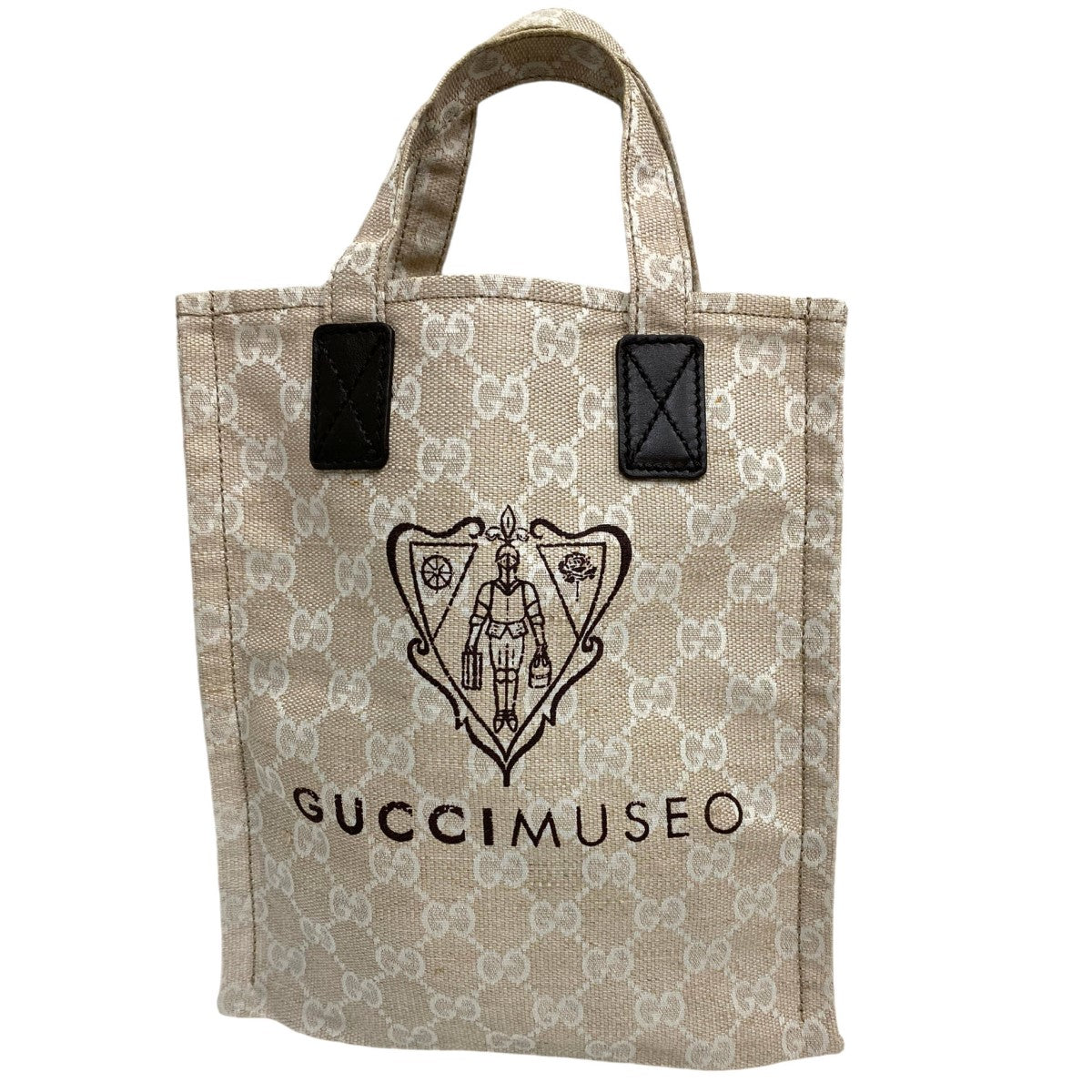 レア GUCCI MUSEO グッチミュゼオ 限定 ミニキャンパス トートバッグ GUCCI(グッチ) GUCCI MUSEOミュゼオミュージアム限定GG