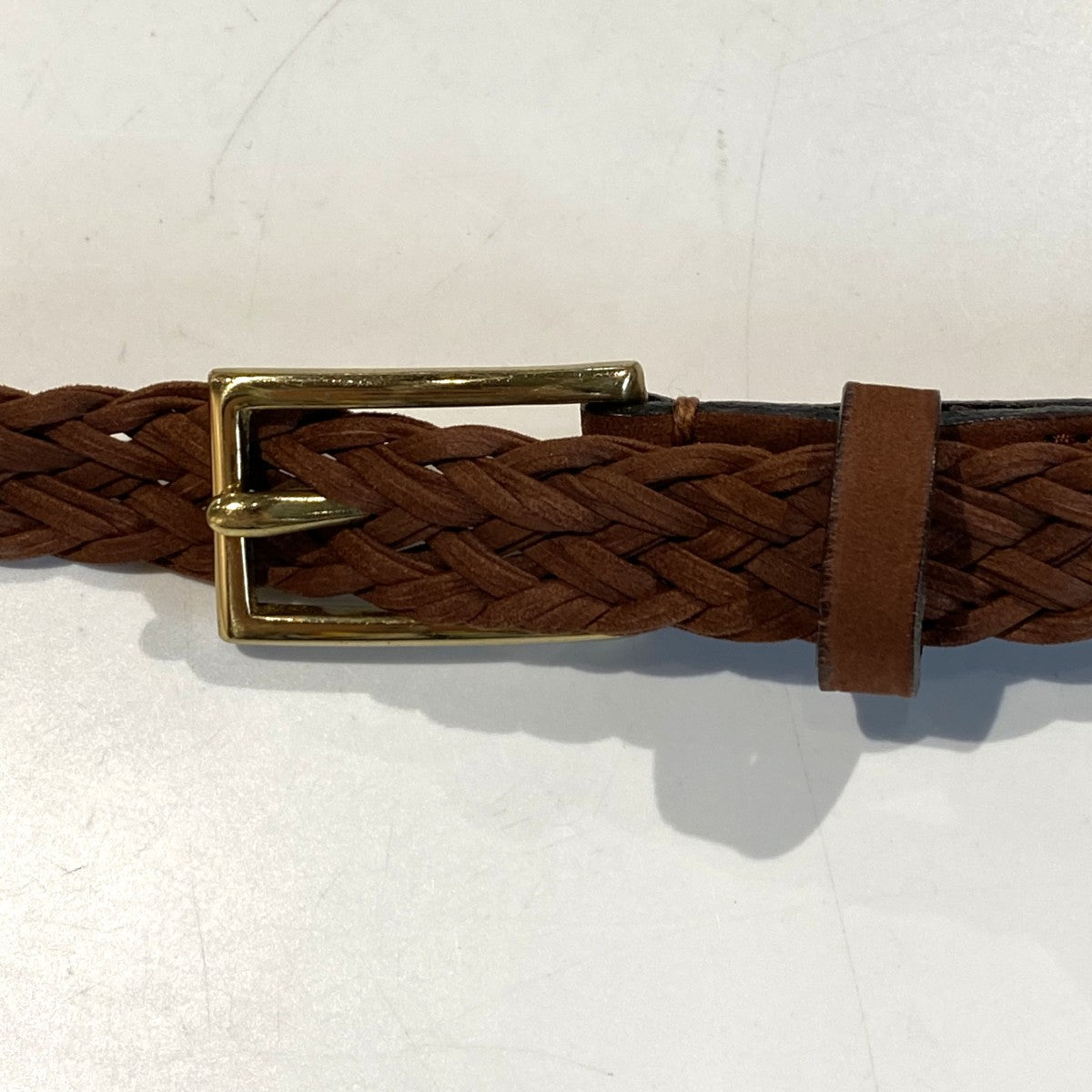 23AWNUBUCK MESH BELT Joshヌバックメッシュベルト