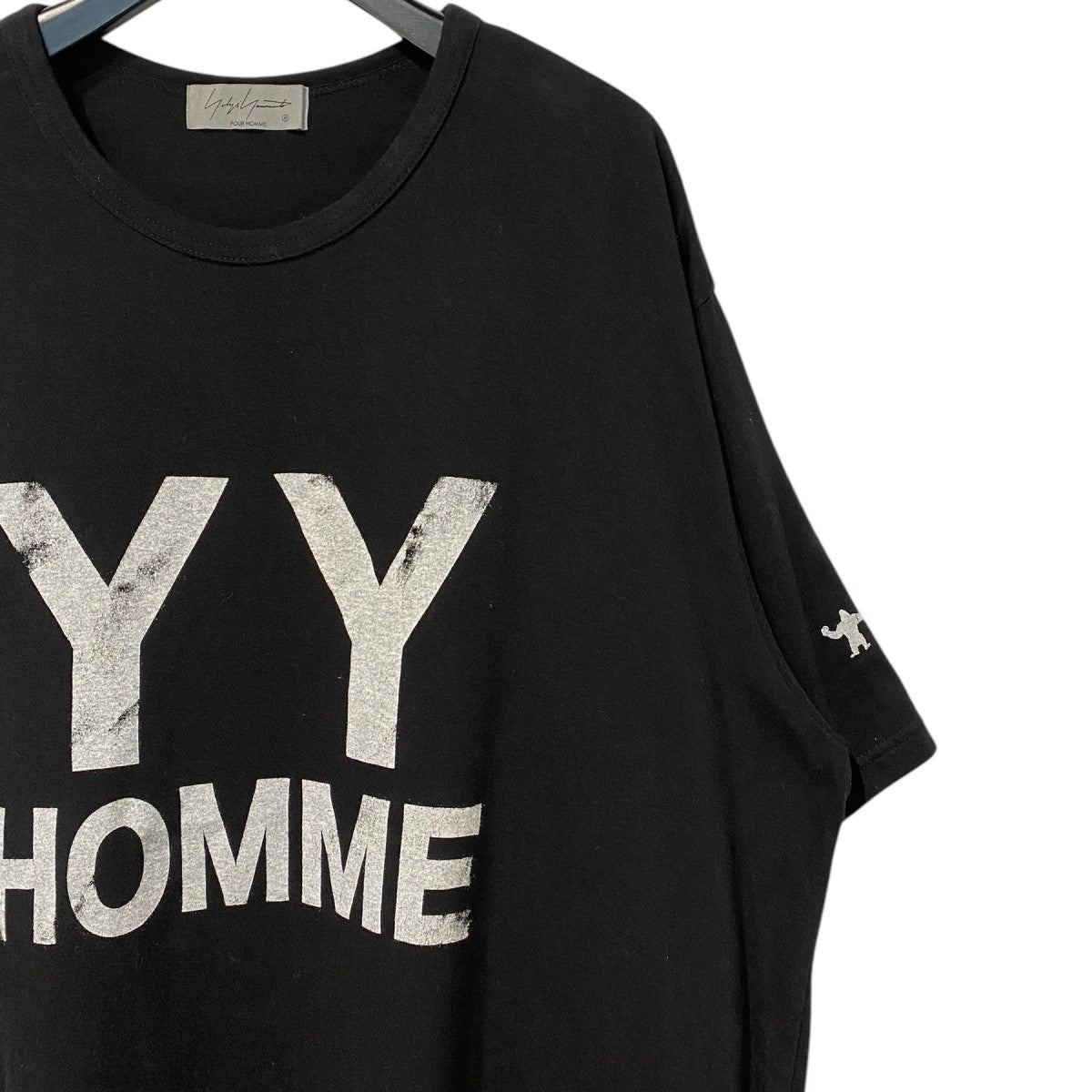 Yohji Yamamoto pour homme 24SS2012S／S復刻YY HOMME Logo T-ShirtロゴTシャツ 古着・中古-4枚目のアイテム画像