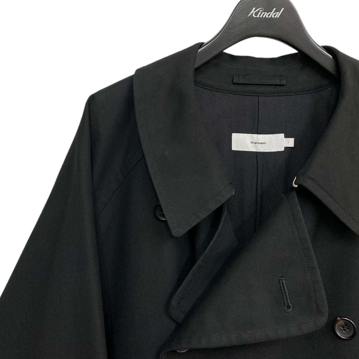 Graphpaper(グラフペーパー) Double Cloth Peach Trench Coat