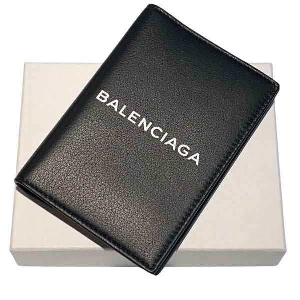 送料込み！ 未使用品 BALENCIAGA 二つり札入れ 箱付き 501 BALENCIAGA（バレンシアガ） 財布 二つ折り BALENCIAGA 594216 1IZI3