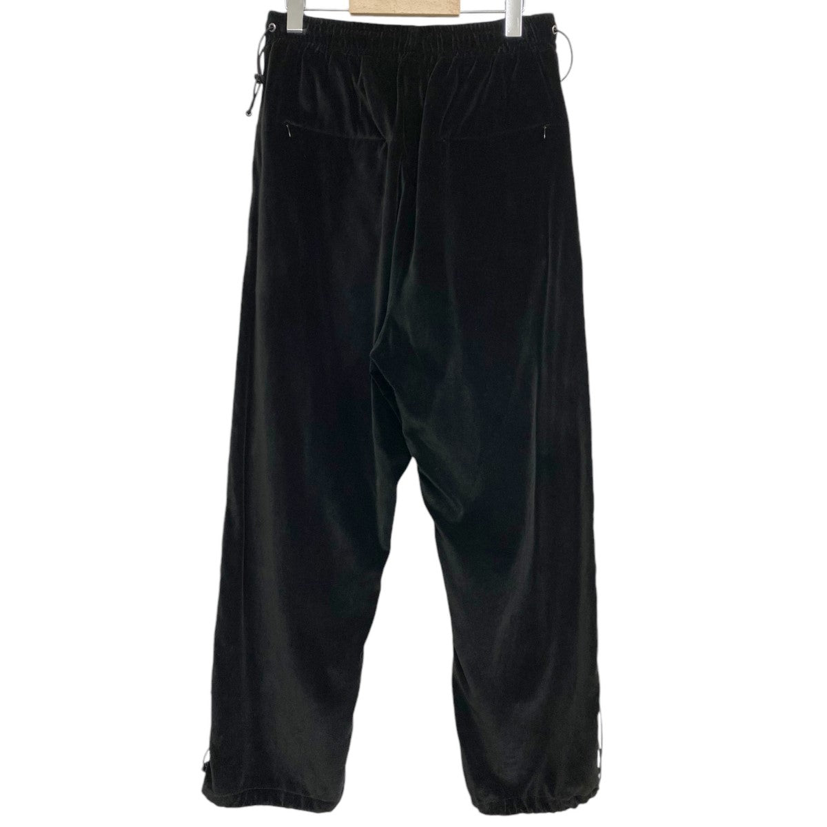barbell object×JOHN 23AW別注BO-JOHN02 velveteen trousersヴェルヴェットイージーパンツ 古着・中古-4枚目のアイテム画像