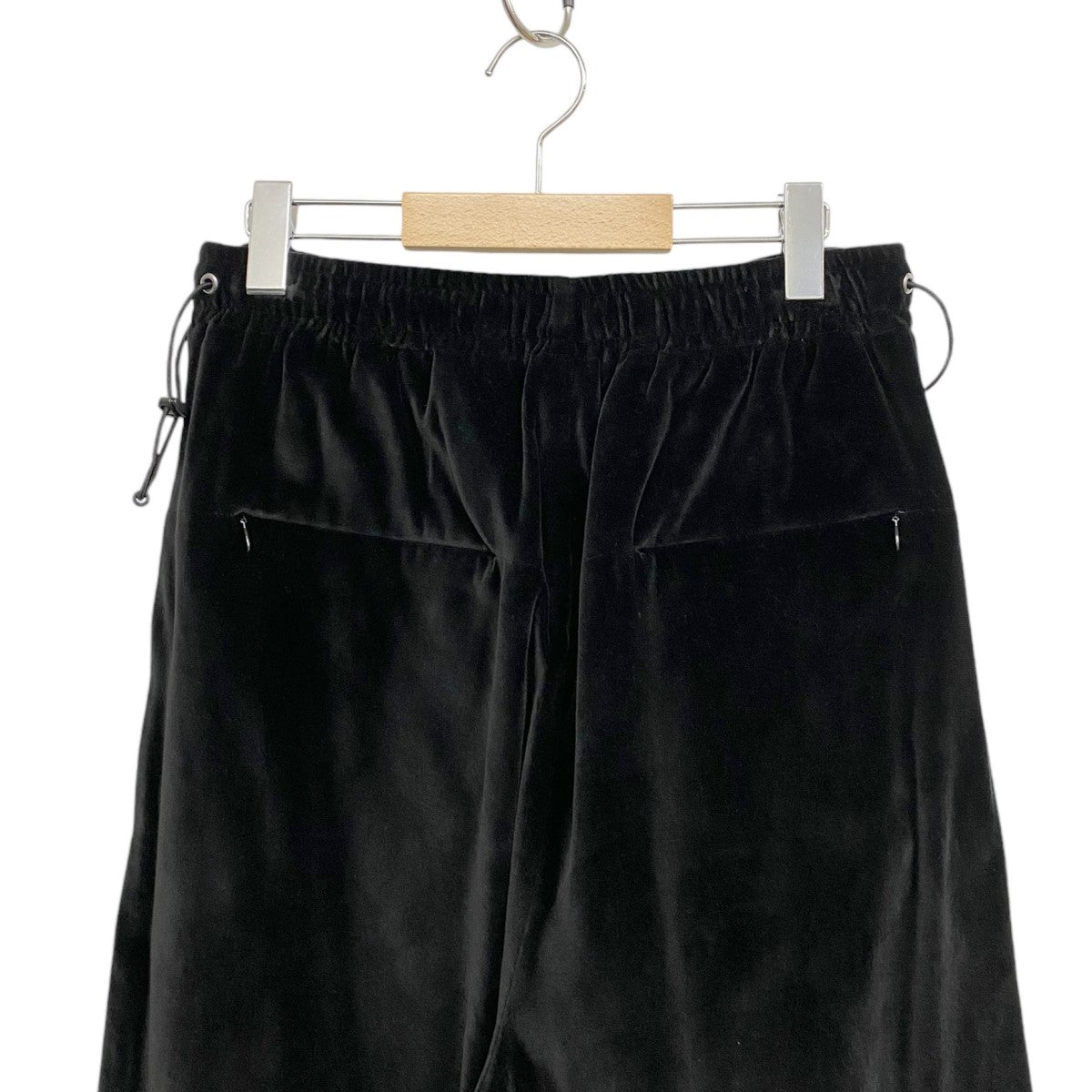 barbell object×JOHN 23AW別注BO-JOHN02 velveteen trousersヴェルヴェットイージーパンツ 古着・中古-8枚目のアイテム画像