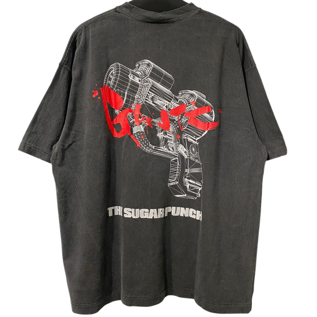 THE SUGAR PUNCH×GANTZ GANTZ S／S T-SHIRT USEDヴィンテージ加工岸本 