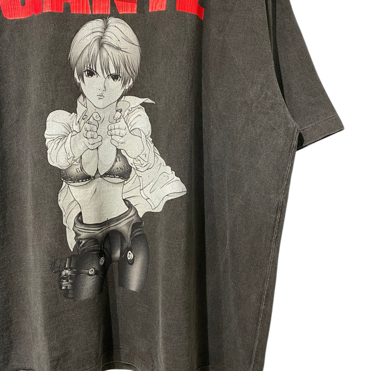 THE SUGAR PUNCH×GANTZ GANTZ S／S T-SHIRT USEDヴィンテージ加工岸本 