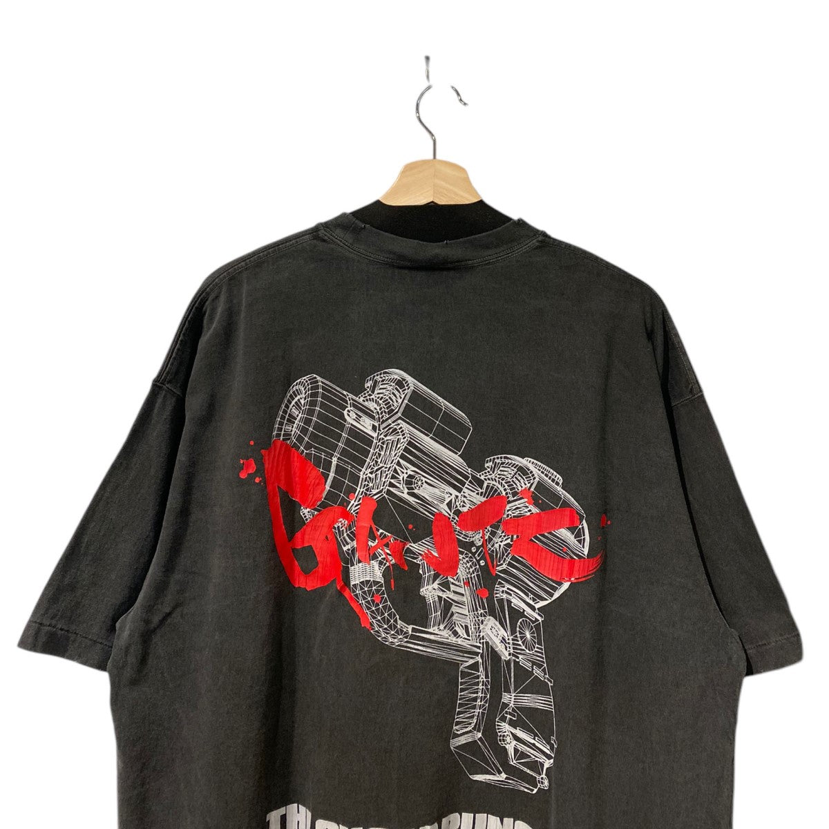 THE SUGAR PUNCH×GANTZ GANTZ S／S T-SHIRT USEDヴィンテージ加工岸本 