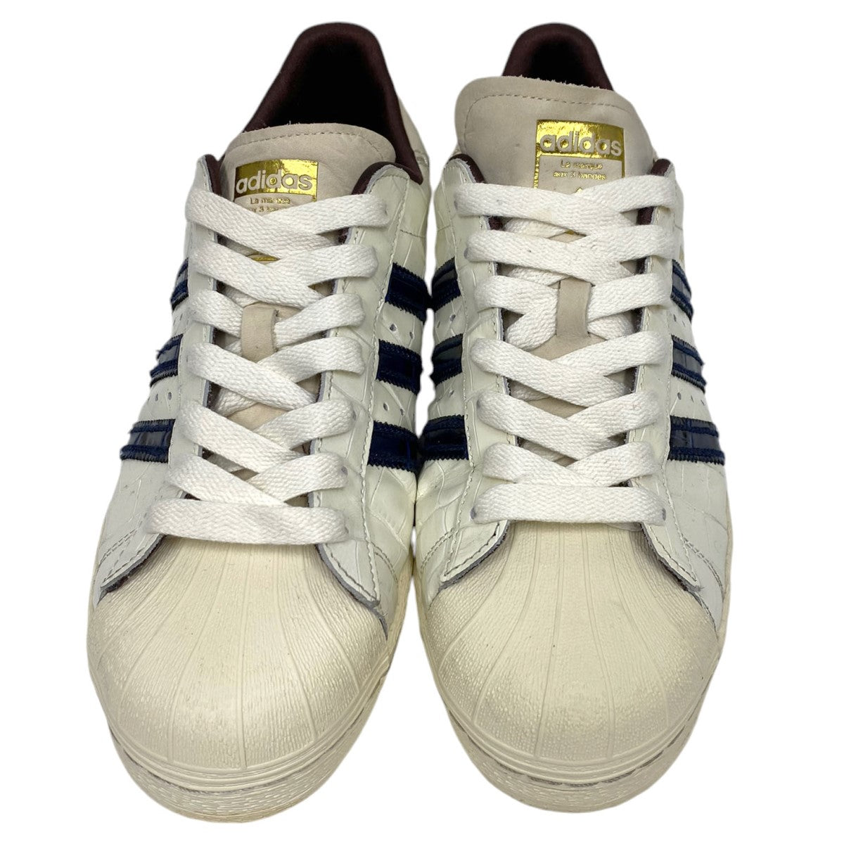 Wales Bonner adidas 24AWWB SUPERSTAR NSX19スーパースタースニーカー靴JP7161 古着・中古-2枚目のアイテム画像